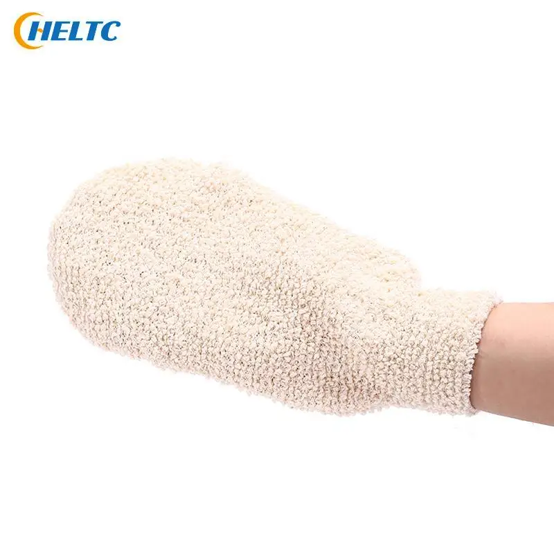 

1pc Shower Gloves Exfoliating Wash Skin Spa Bath Gloves Natural Bamboo Fiber Bath Exfoliating Scrubber Washcloths
