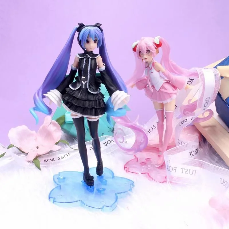 

15CM Miku Anime Model Figure Kids Doll Anime Kawaii Figurine Girls Collectable Pvc Model Toys Kid Desk Ornament Birthday Gift