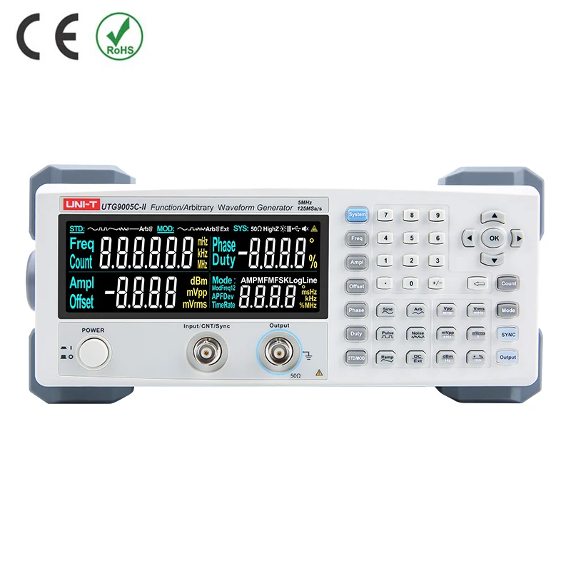 

Справочная функция/произвольный генератор сигналов 5 МГц одноканальный цифровой источник сигнала 125 с частотой дискретизации