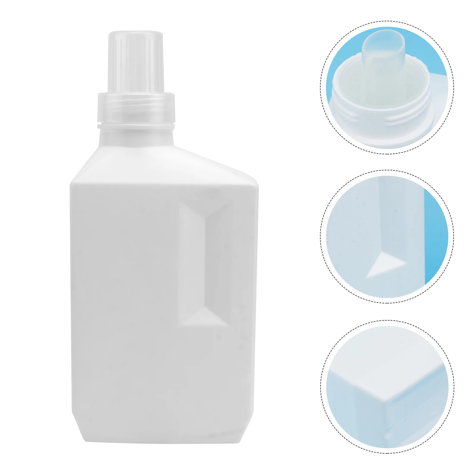 

Bottle Laundry Dispenser Liquid Detergent Soap Emptylotion Container Refillable Holder Wash Bottles Body Pump Clear Containers