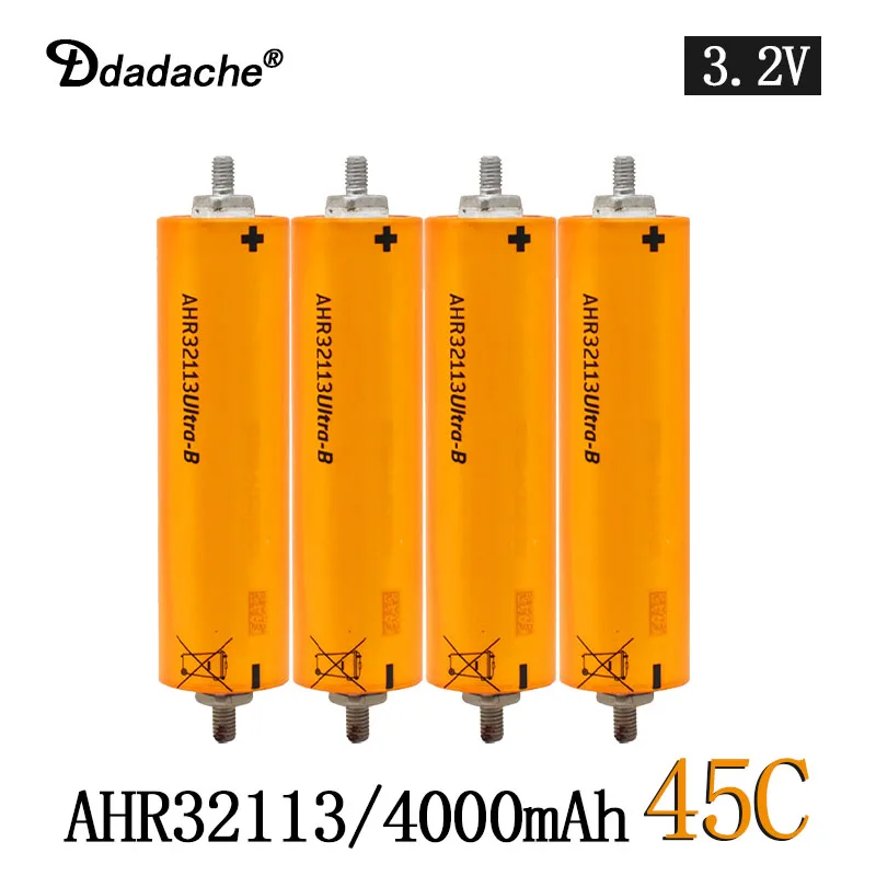 

45C rechargeable Lithium iron phosphate power Batteries High quality large capacity for A123 AHR32113 Lifepo4 Battery 3.2V 4.0AH