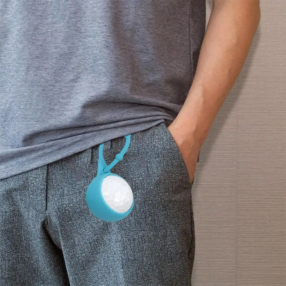 

Golf Silicone Ball Cover Golfing Storage Keyring Sleeve Portable Golf Holder Accessories Protective Outdoor Bag Cover Ball C4t7