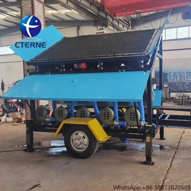 Маленькая сухая воздуходувка 20 Т/ч для горнодобывающей золота с высокой