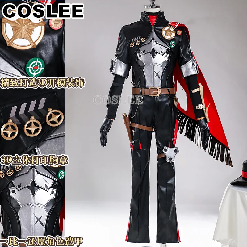 COSLEE Boothill Косплей Костюм Honkai: звезда рельс модная красивая Униформа игровой