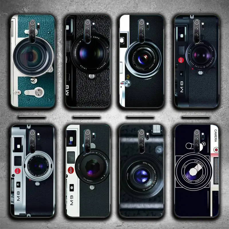 

Retro Camera Phone Case For Redmi 9A 8A 7 6 6A Note 9 8 10 8T Pro Max 9 K20 K30 K40 Pro PocoF3 Note11 5G Case