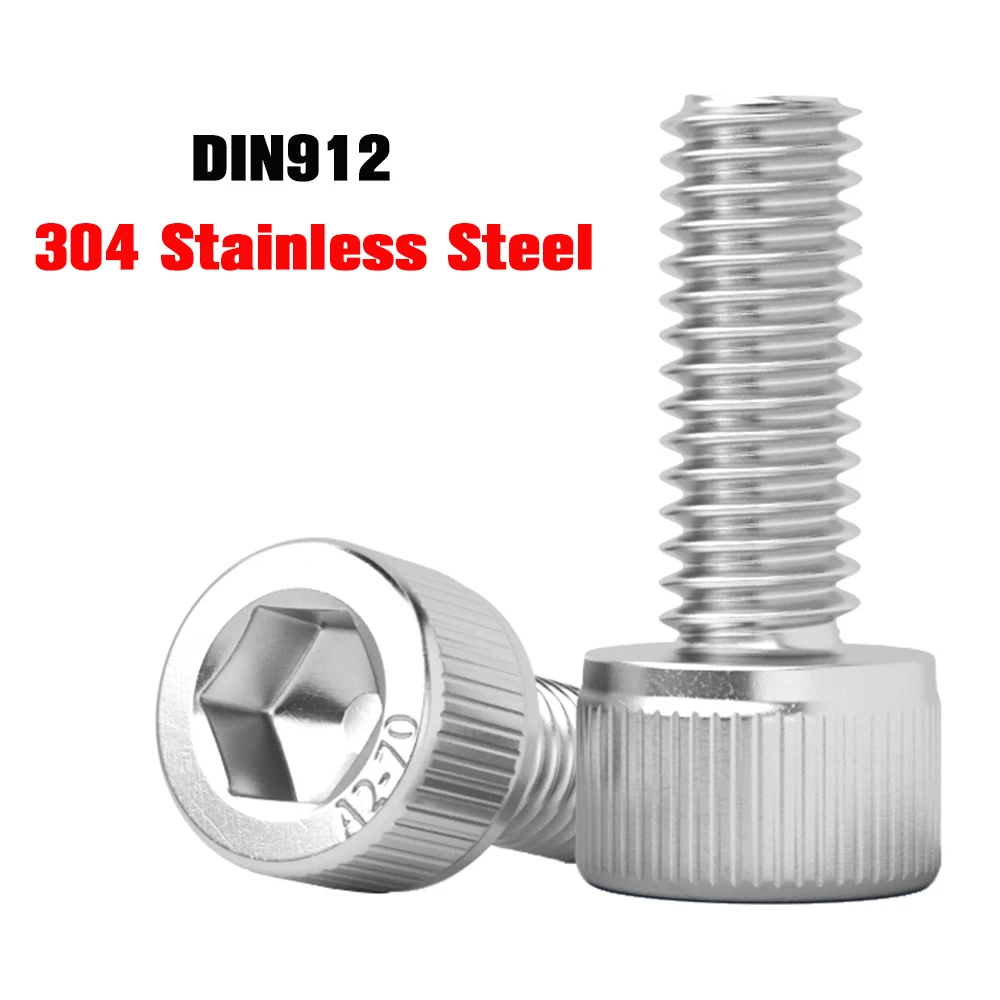 

Болты с шестигранной головкой EDGAR GARY из нержавеющей стали 5-55 шт.