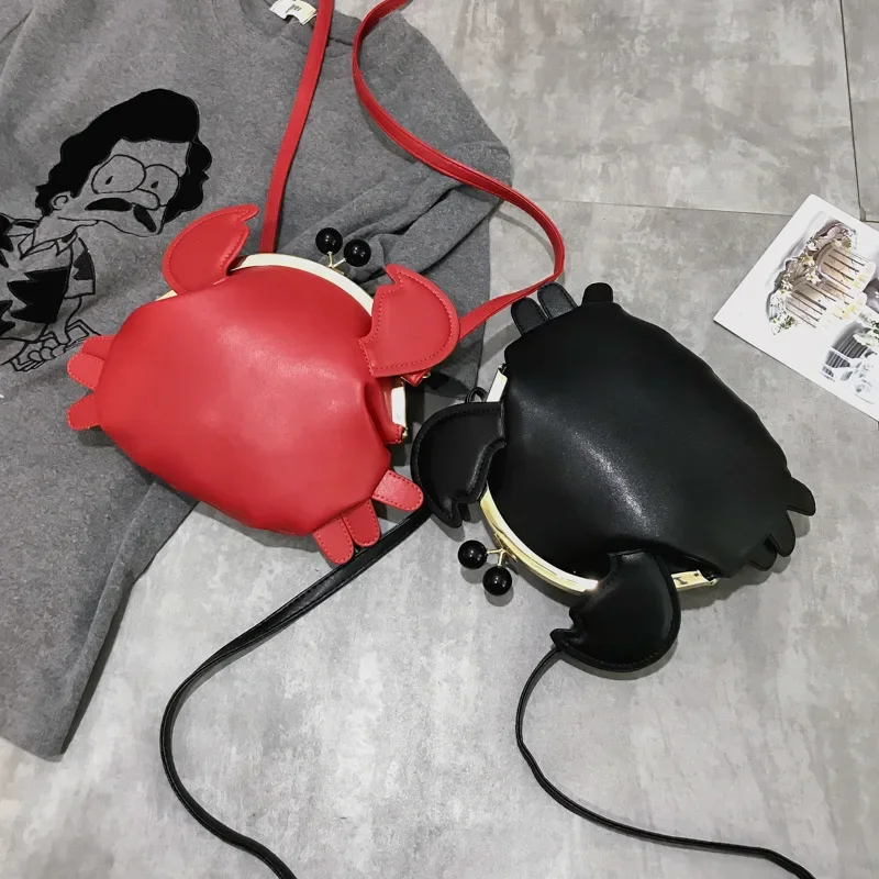 Сумки для женщин новый европейский стиль модная милая сумка-краб сумка через