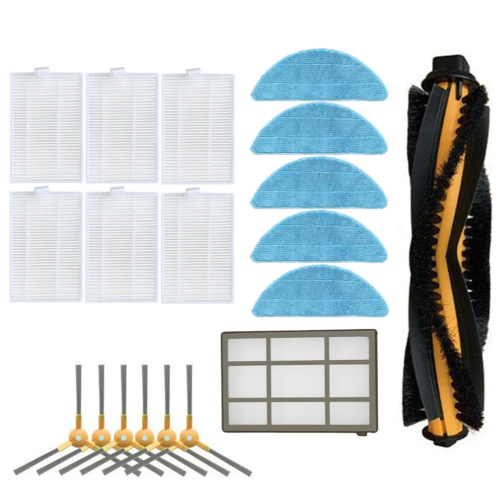 Ткань для очистки фильтра основные роликовые щетки набор тряпок подметального