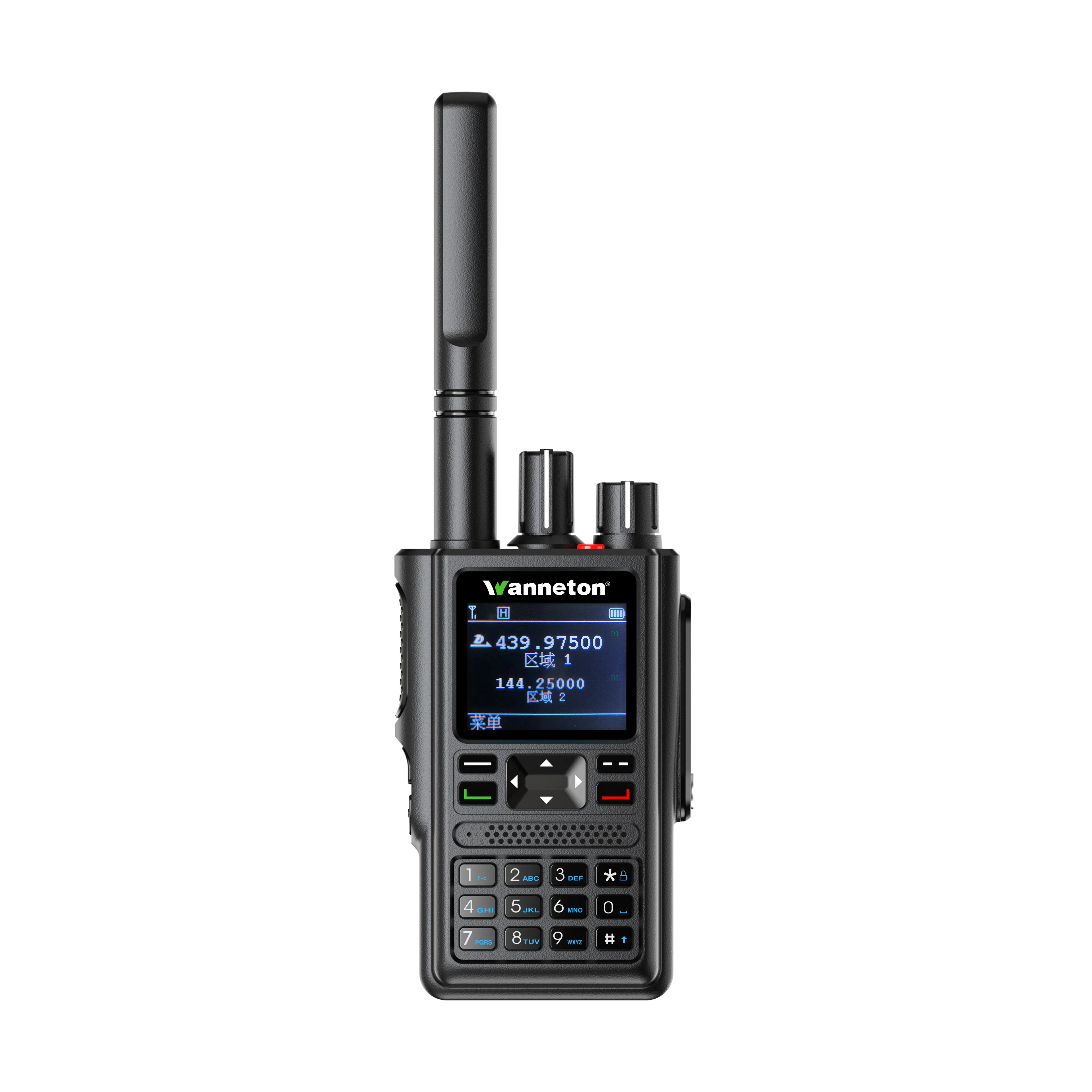 

New DMR Radio Analog Walkie Talkie Long Range 4800mAh UHF VHF Radio Dual Band Walkie Talkie SMS Recording GPS Ham Radio