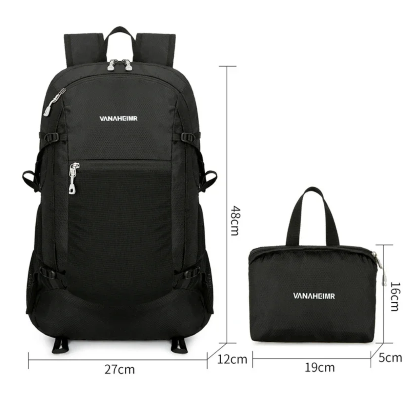 Легкий складной рюкзак для походов кемпинга Водонепроницаемый компактный