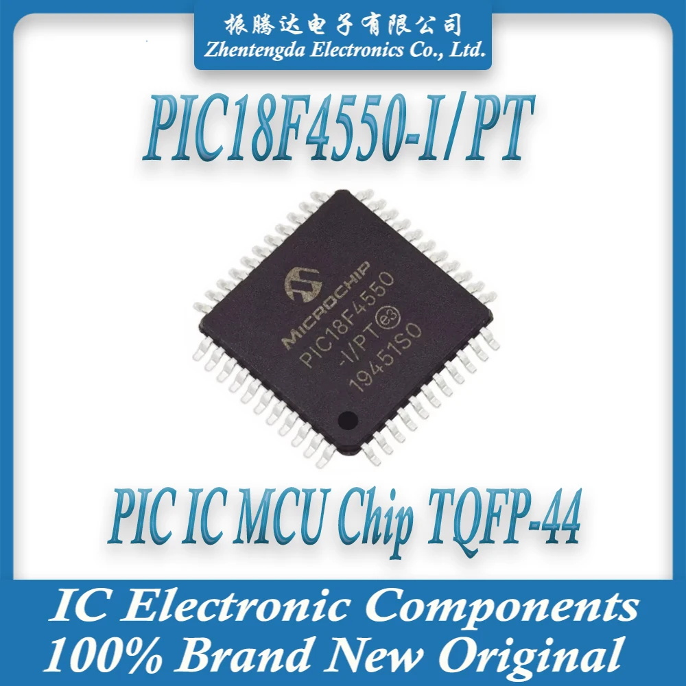 

PIC18F4550-I/PT PIC18F4550-I PIC18F4550 PIC18F PIC18 PIC IC MCU Chip TQFP-44