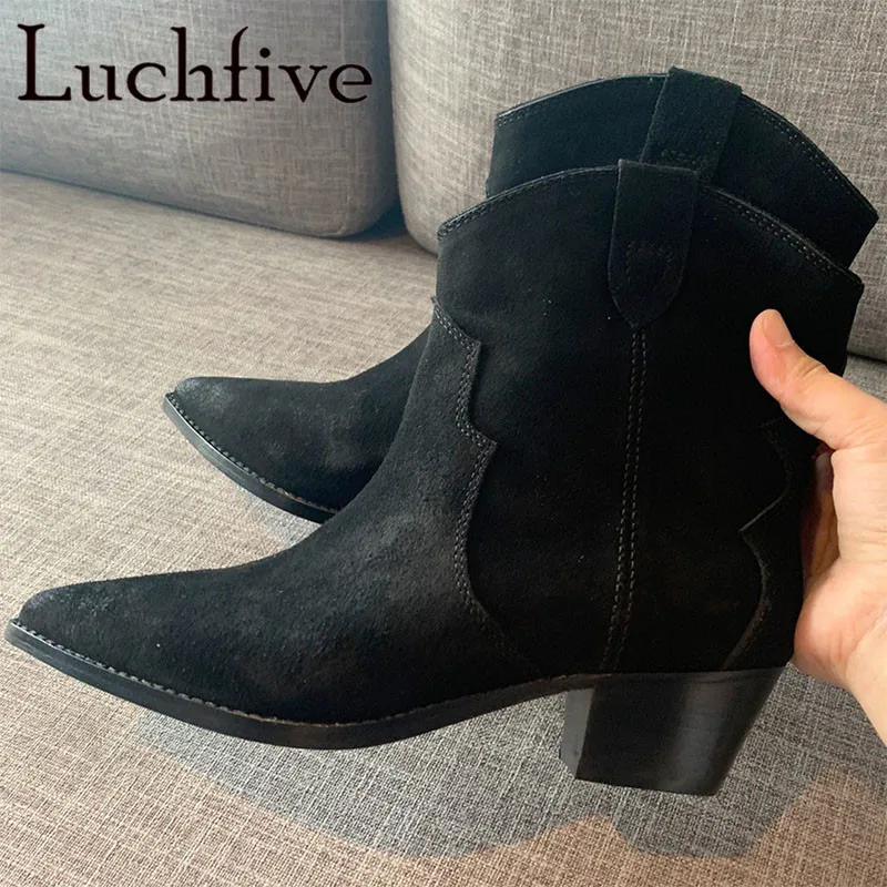 

Женские ботинки челси с острым носком, брендовые дизайнерские короткие ботильоны для уливечерние, модельные ботинки для женщин, Осень-зима ...