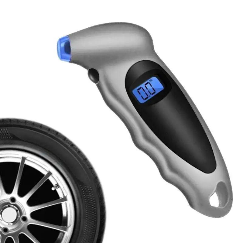 

Air Gauge Tire Pressure 100 PSI 4 Settings Portable Tire Gauges Car Tyre Accessories With Backlit LCD Display For Cars Trucks