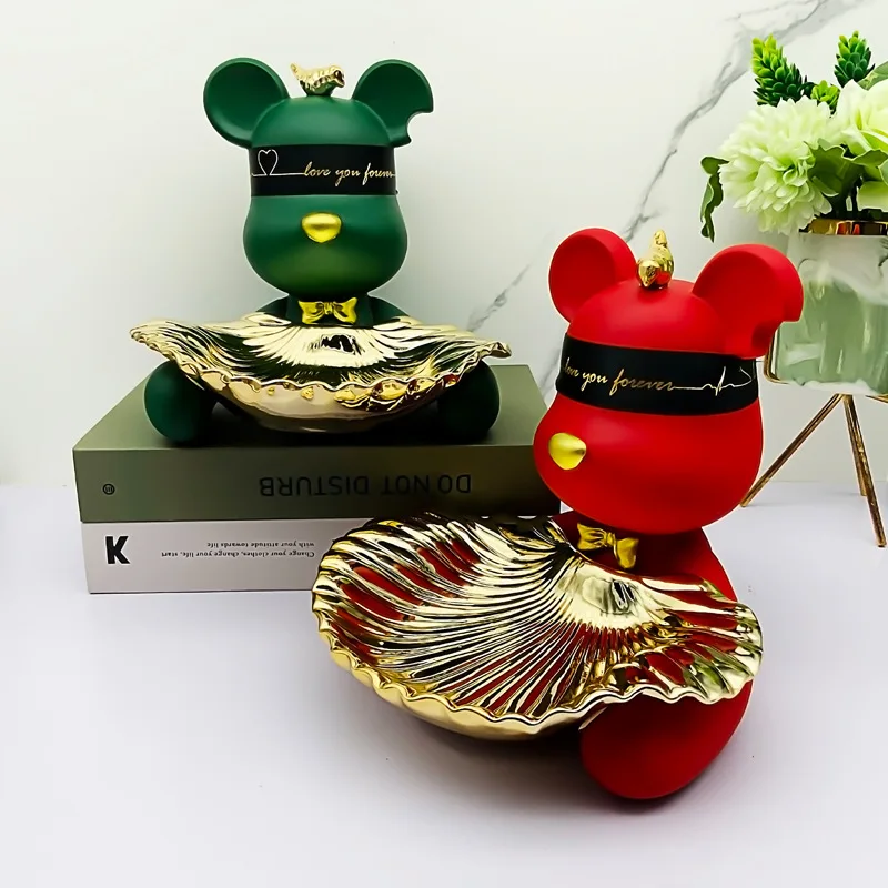 

Скандинасветильник предметы интерьера с избыточным слепым медведем, креативный обувной ковчег для крыльца, украшение для гостиной, подаро...