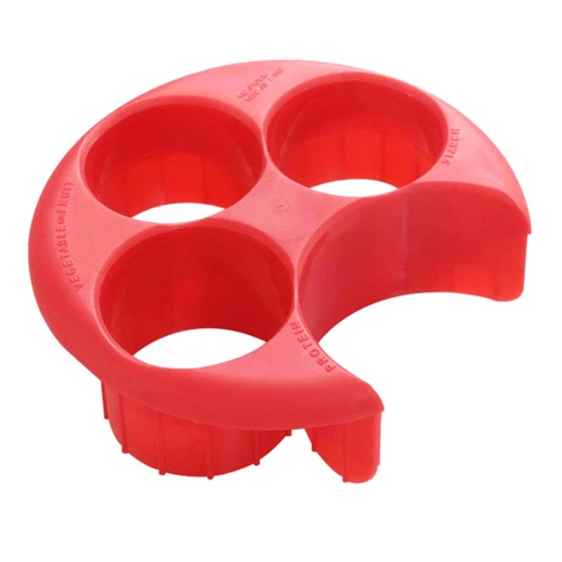 Тарелка для контроля диеты измеряет количество еды прямо на тарелке. Храните