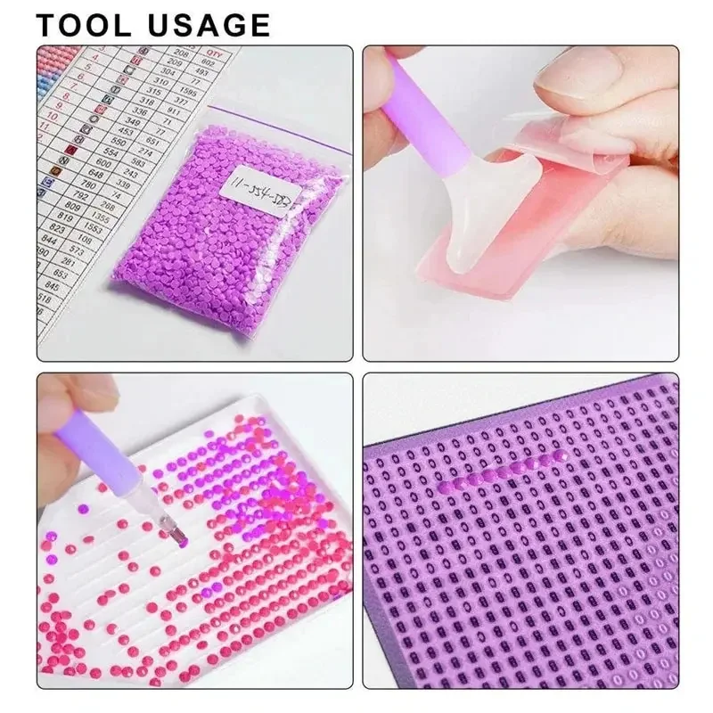 Алмазная живопись Disney полноразмерная мозаика круглая мультяшная для хобби