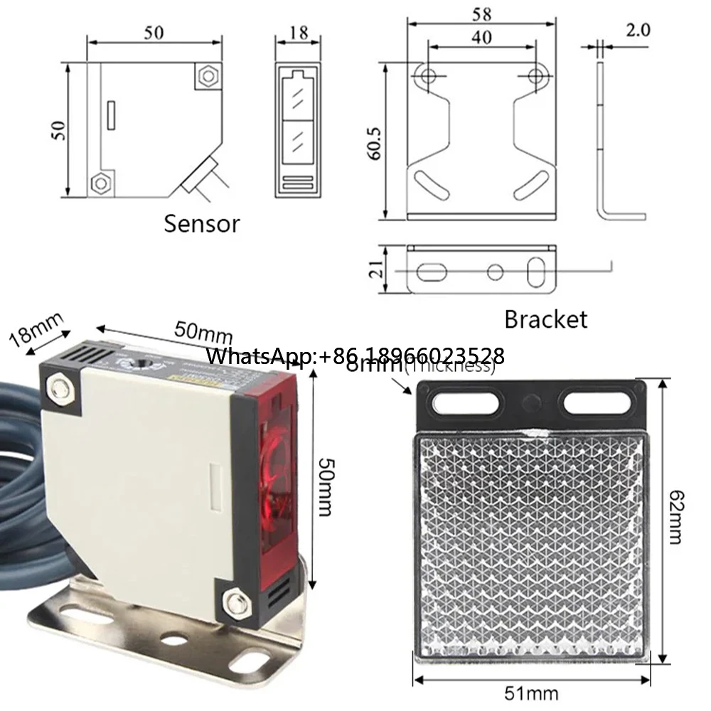 E3JK-DS30M1 E3JK-5DM1 E3JK-R4M1 Тип корреляции диффузного переменного и постоянного тока