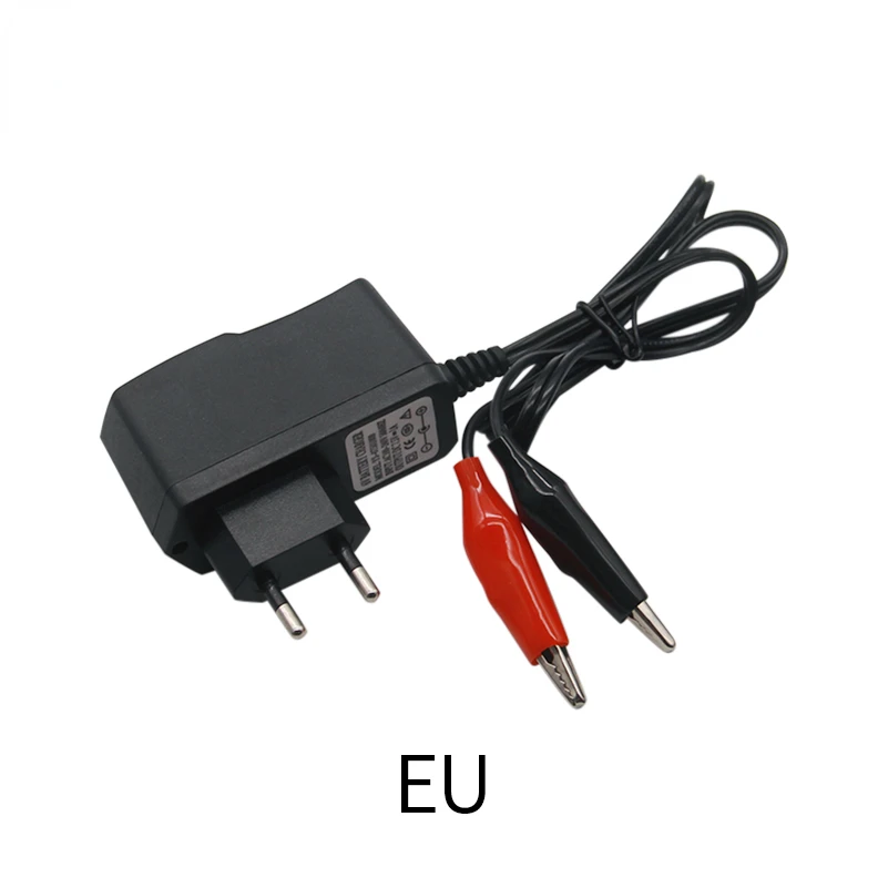 

Automatic 6V 1A Battery Charger for Baby Buggy Children Toy Car Motorcycle Lead Acid Sealed Batteries 6 V Volt 1000ma