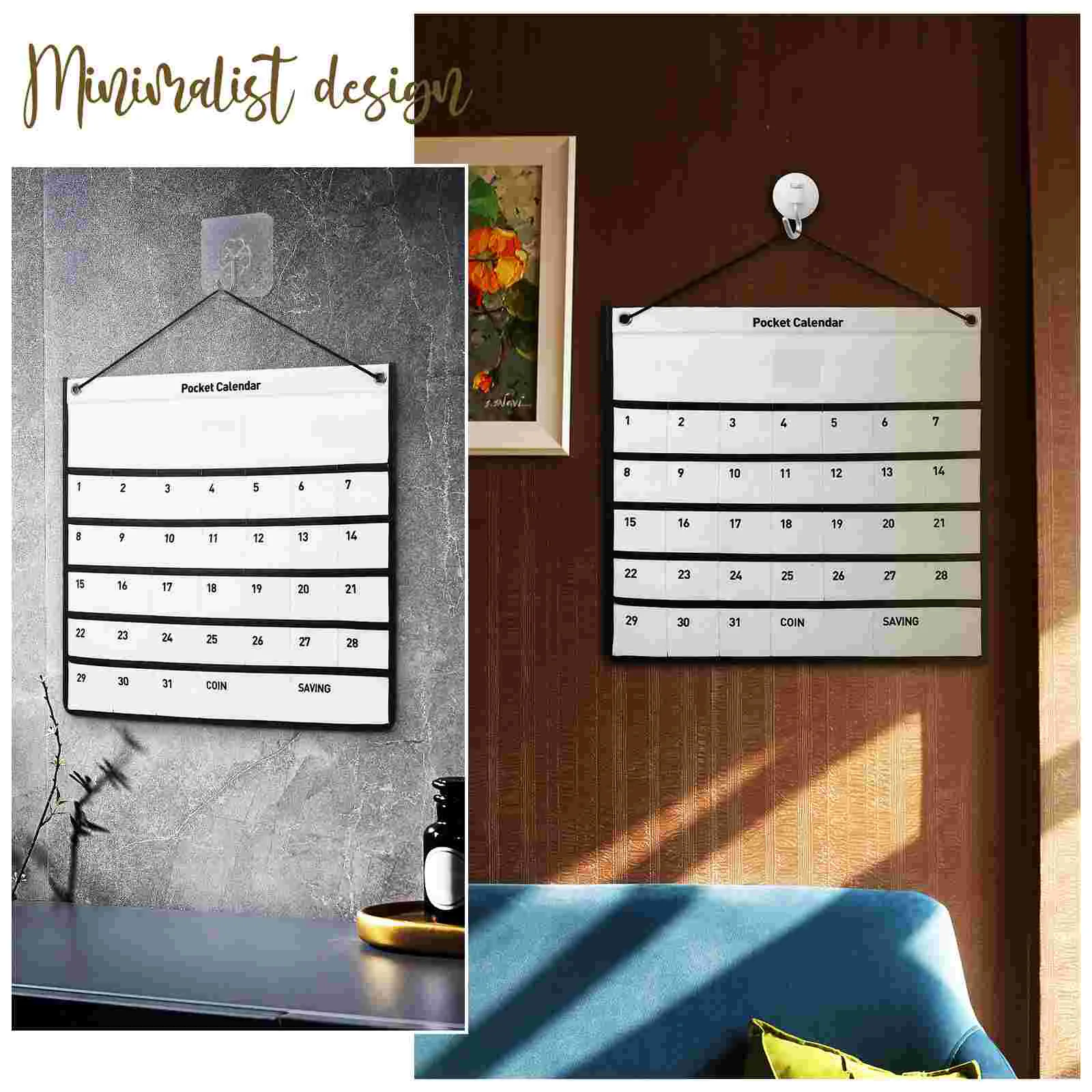 Сумка для хранения календаря установленная на журнале офисная сумка подвесной