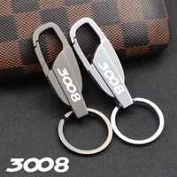 for peugeot 3008 peugeot gt line car trinket accessories customized logo keychain metal multifunction car play keyring