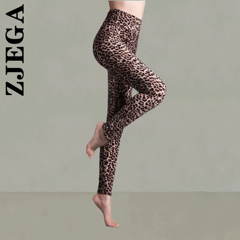 

Zjega Seamless Leopard Gym Legging Women Tights Clothing High Waist Women's Pants Large Size Yoga Pants Female Yoga Pants Women