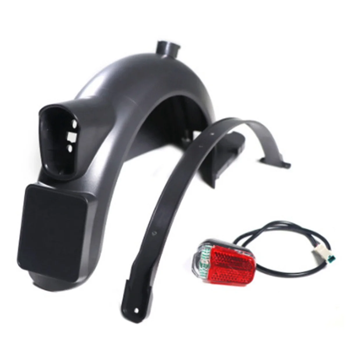 

For Ninebot MAX G30D Electric Scooter Rear Fender Bracket Tail Light Set LED Flashing Tail Light