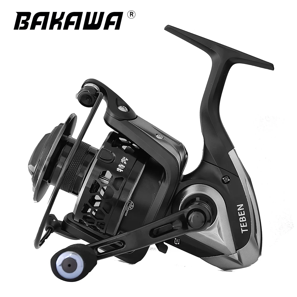 

BAKAWA JL 6000 5000 4000 3000 2000 Spinning Fishing Reel 15-18KG Max Drag Power Bass Pike Fishing Line Spool Accessories