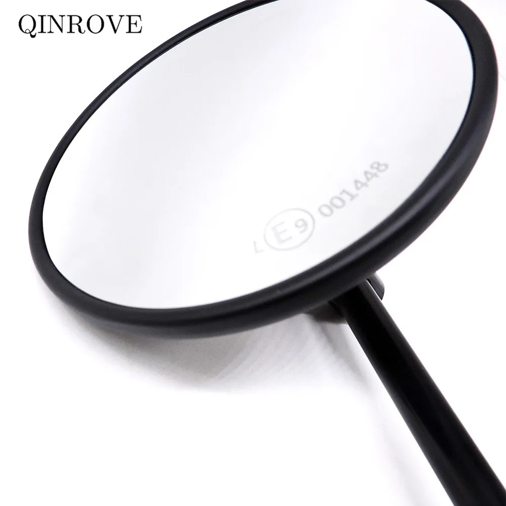 Зеркало заднего вида мотоциклетное универсальное 10 мм в стиле ретро