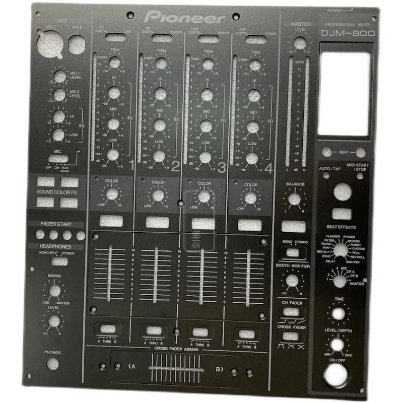 Панель микшерной платы DJM-800 Pionner800 полный набор фейдера железная средняя доска DJS