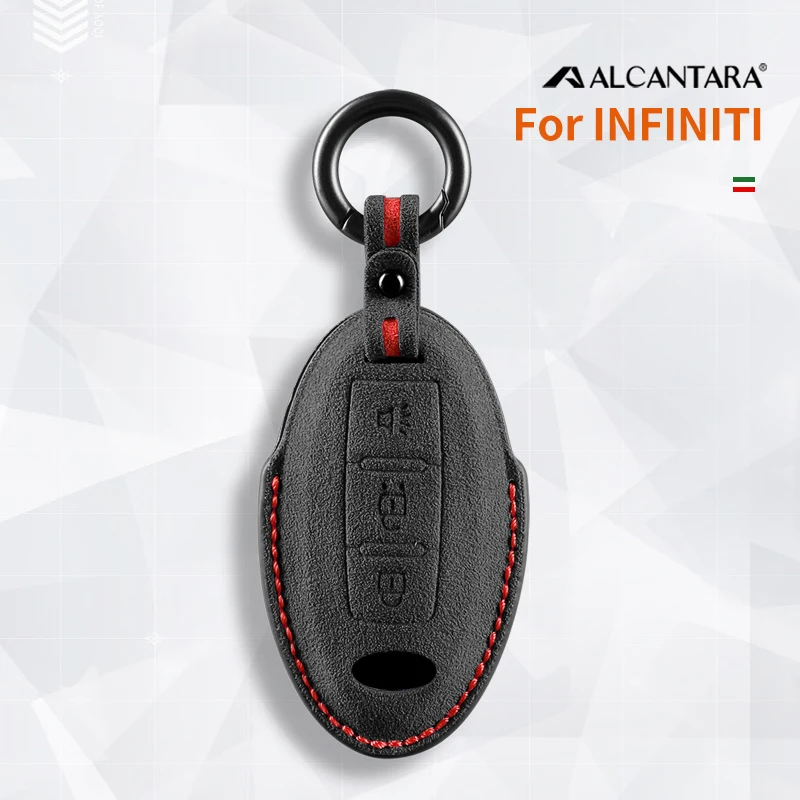 

Car Key Smart Remote Case Cover Shell For Infiniti FX EX QX EX25 FX37 G37 QX70 QX80 QX50 QX56 3 Button Keychain Accessories