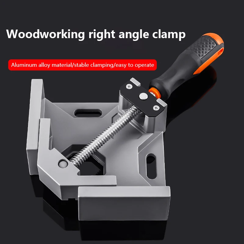 

Single And Double Handle 90 Degree Combination Right Angle Clamp Fast Angle Clamp Woodworking Clamp Flat Mouth Clamp Manual Tool