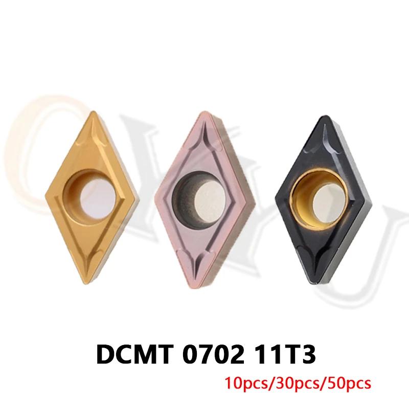 

DCMT 070204 070208 11T304 11T308 CNC Carbide Inserts Lathe Cutter External Tool Turning Cutting DCMT070204 DCMT11T304 DCMT11T308
