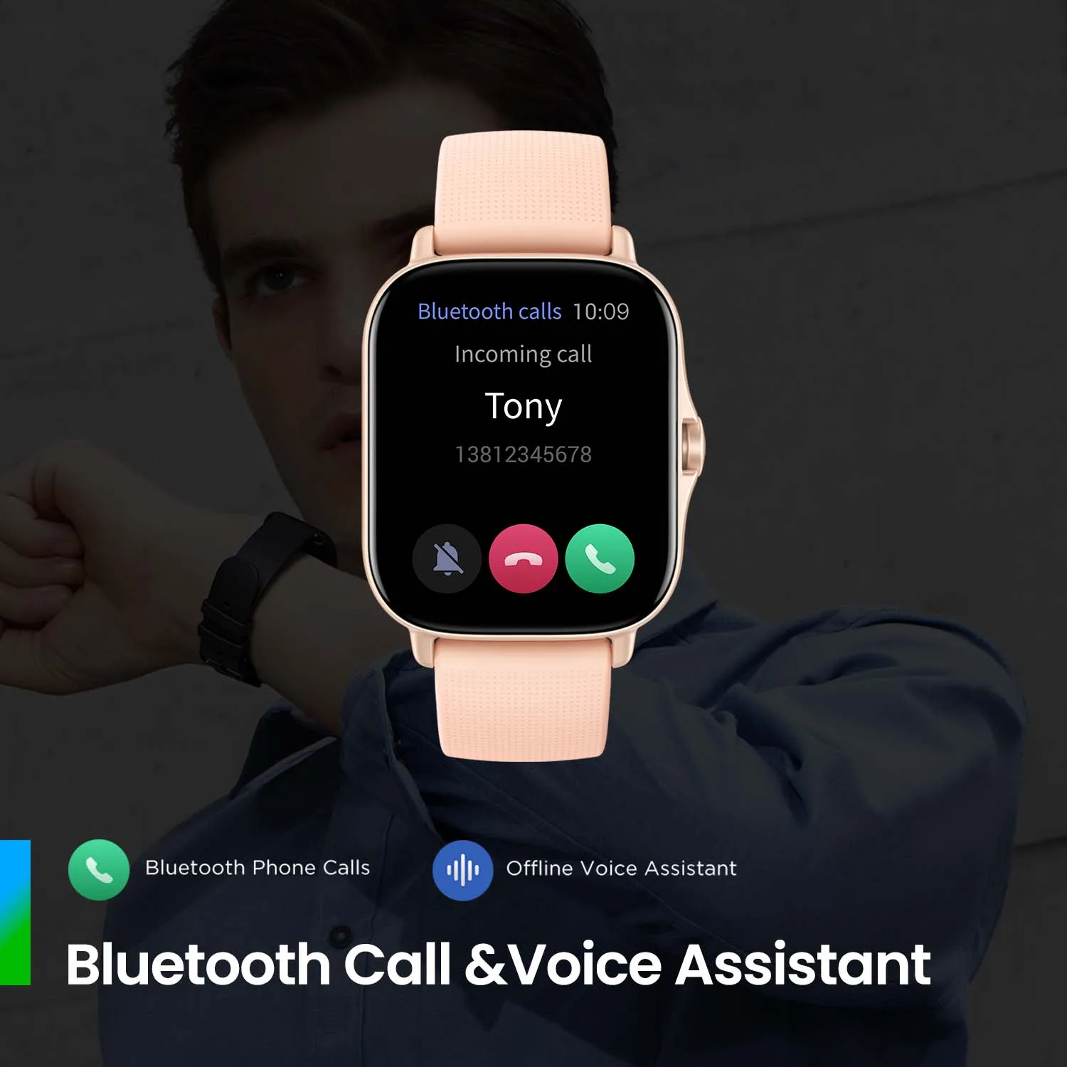 Смарт-часы Amazfit GTS 2 умные часы со встроенным Alexa для Android и IOS телефонов с функцией
