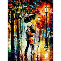 gatyztory abstract couple diy oil painting by numbers handpainted diy canvas paint by numbers for wall art picture unique gift