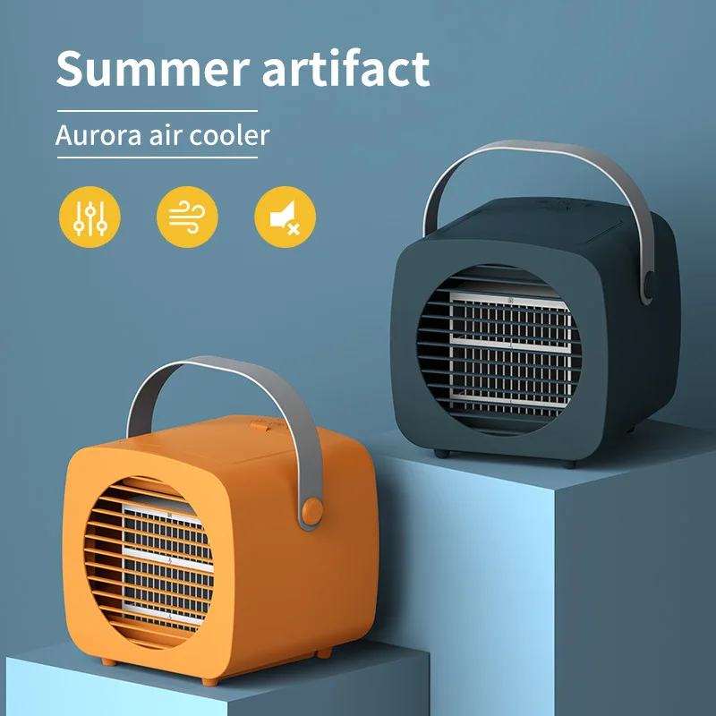 

Humidification Portable 2023 Silent Air Conditioning Air New Spray Small Cooler Refrigeration Office Mobile Aromatherapy Machine