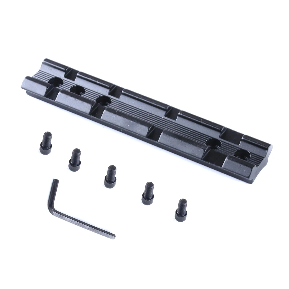 

Tactical 4 Slots 13.5MM Rail Adapter Base Mount For 20mm Picatinny Dovetail To Weaver Rail Scope Flashlight Laser Mount For Hunt