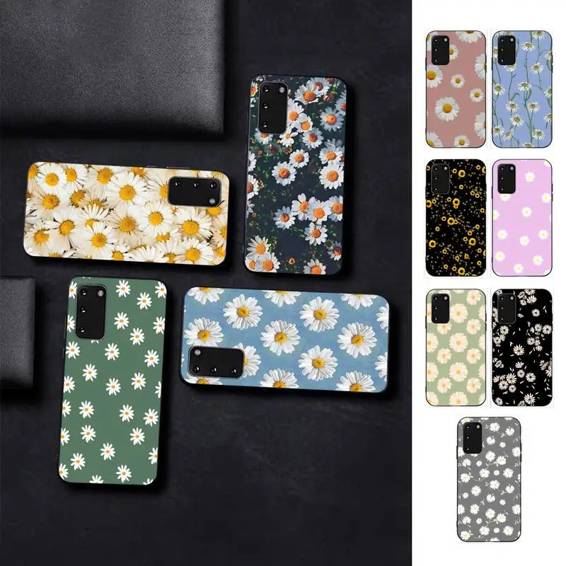 

Daisy Flowers Plants Phone Case for Samsung S10 21 20 9 8 plus lite S20 UlTRA 7edge
