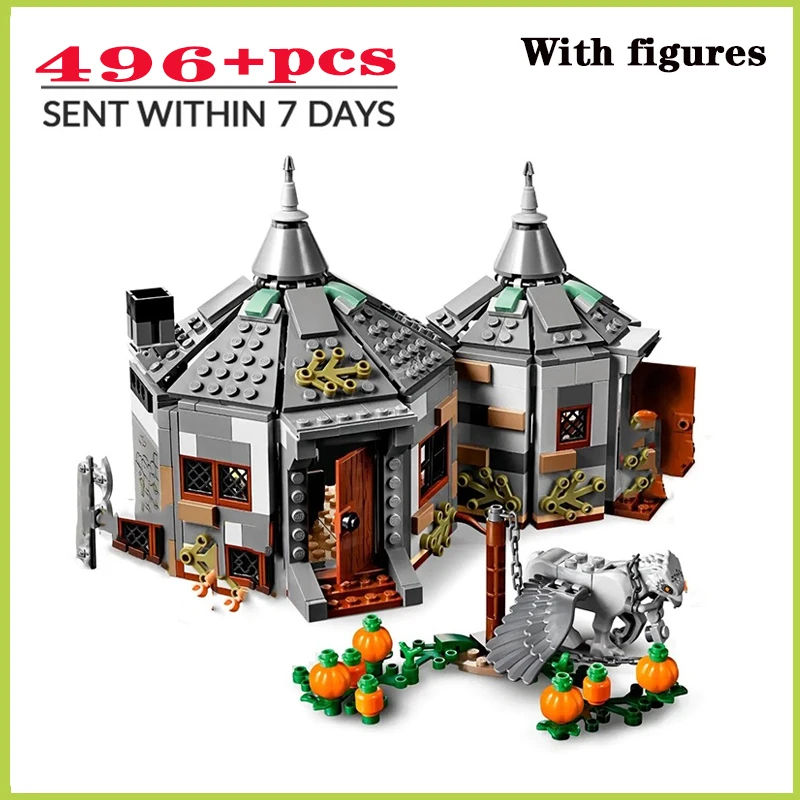 

Новый волшебный мир волшебников Хагрид хижина бакбек спасательный Харрис дом строительные блоки игрушки совместимы с кирпичами модель 80024