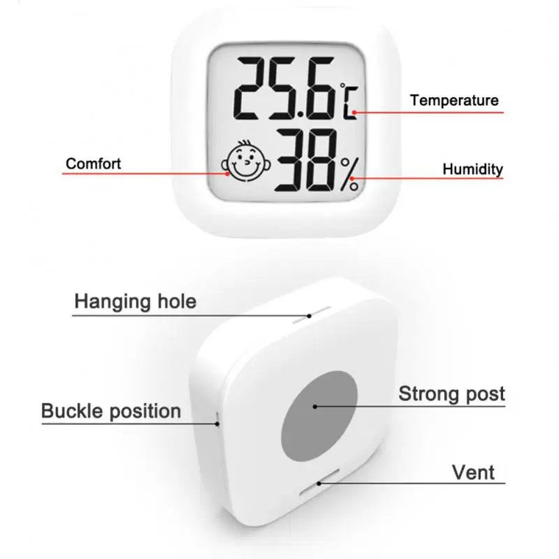 household digital thermometer hygrometer indoor room baby electronic temperature humidity meter sensor gauge home appliance free global shipping