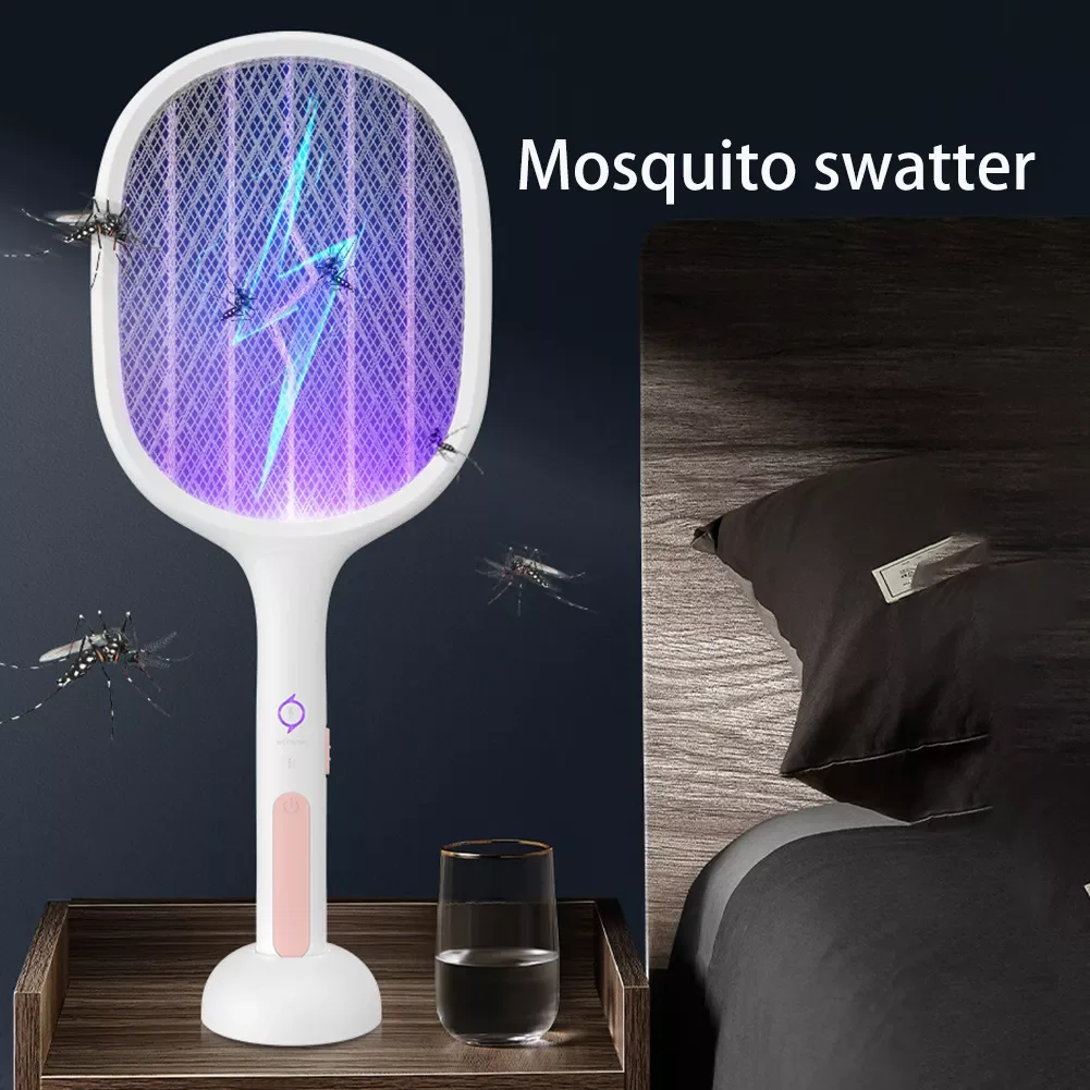 

2 в 1, электрическая ловушка для мух и мух, 3500 в