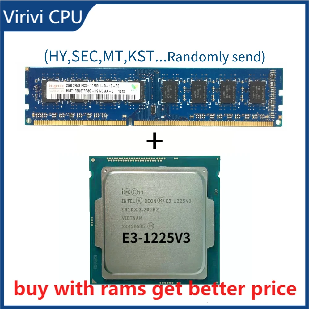 

DDR3 2G 1333 МГц с E3 1225 V3 E3 1225V3 процессор 3,2 ГГц четырехъядерный ЦП 8 Мб 84 Вт LGA 1150