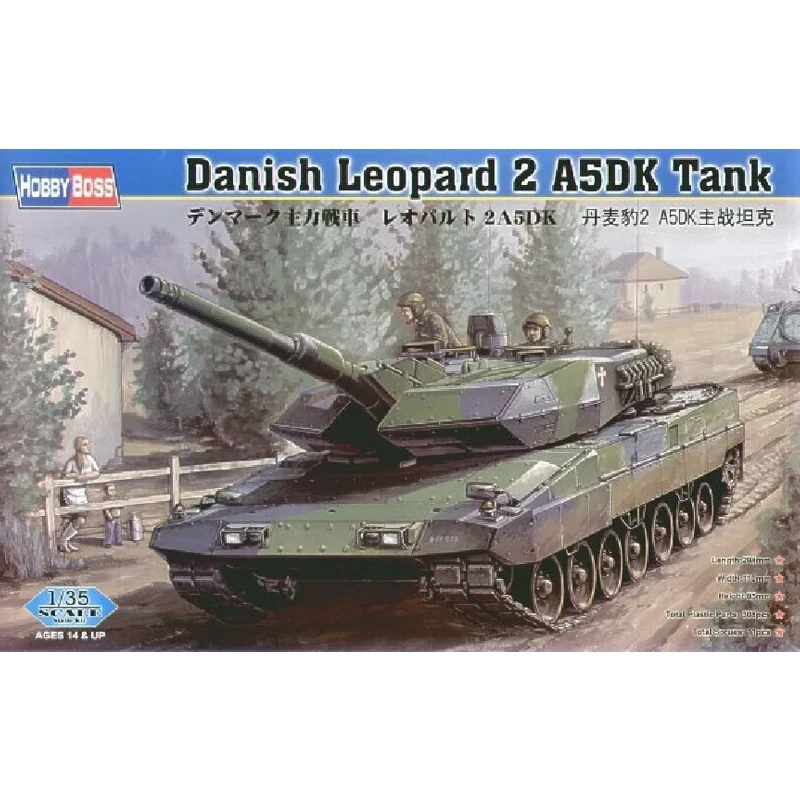 Hobbyboss масштаб 82405 1/35 Дания леопард 2 A5DK основной боевой танк хобби Крафтовая