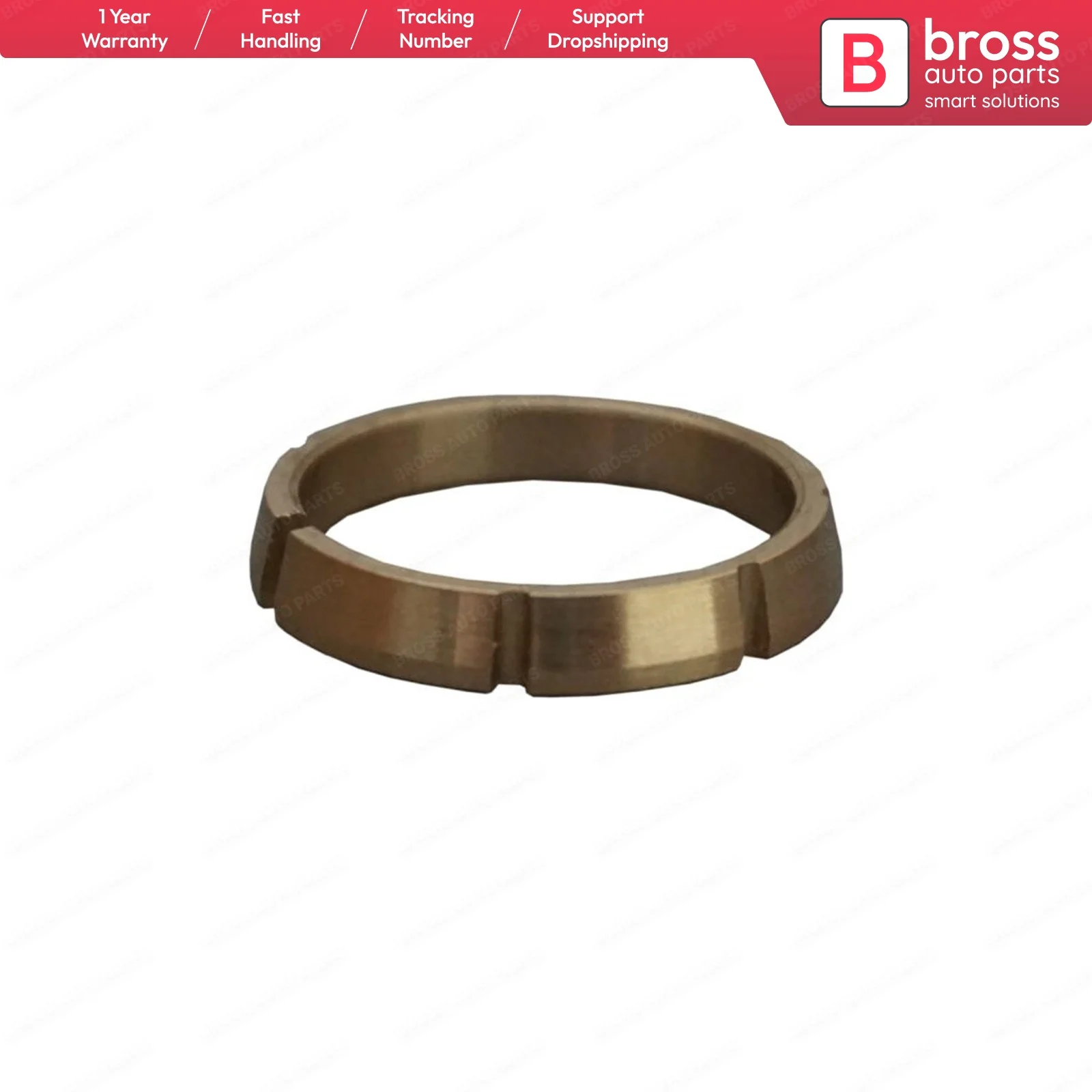 Автозапчасти Bross BSP189 Фланцевое соединение стандартная упорная шайба латунное