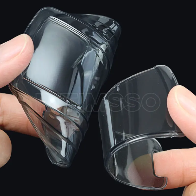 Прозрачный Чехол Для Автомобильного Ключа Из ТПУ Audi A4 B9 A5 A6 8S 8W Q5 Q7 4M S5 S7 TT