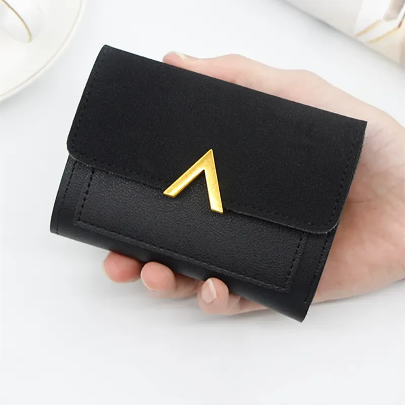 

Women's Wallet Short Women Coin Purse Wallets Card Holder Ladies Small Wallet Female Hasp Mini Clutch Girl Money Bag