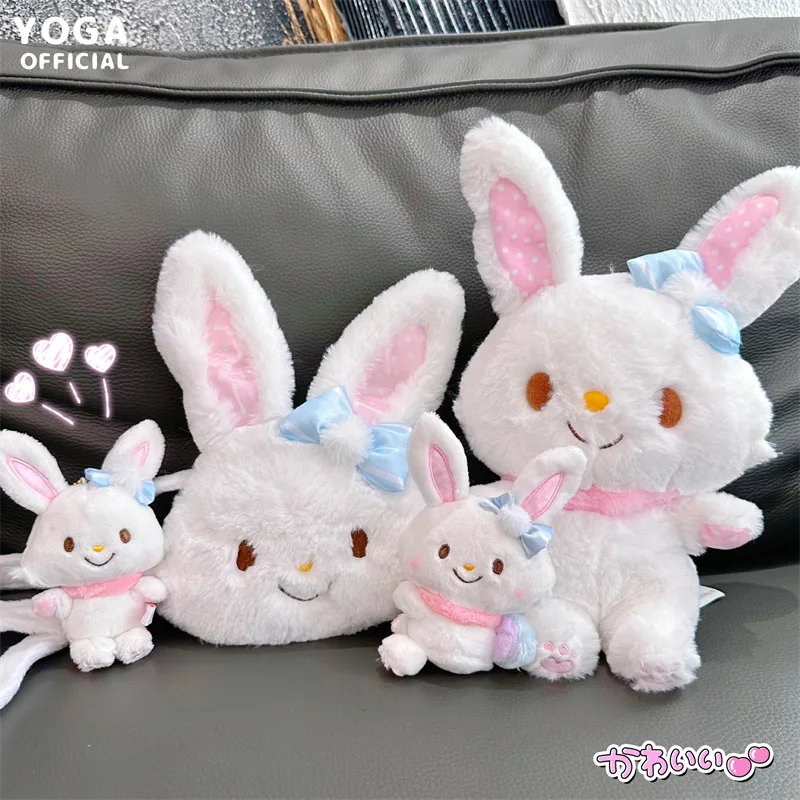 

Sanrio Anime Wish Me Mell Plush Toy Kawaii Plushie Single Shoulder Bag Cute Animals Doll Key Chain Bag Pendant Children Gifts
