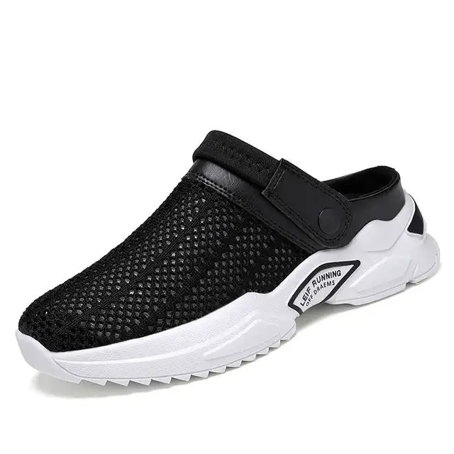 Masculino Black Sandals Tilting Beach Flip Flops Laceless Man Shoes  Zapatills Loafers Moccasinsfor Summer Tennis Gym Surf Fur - купить по  выгодной цене | AliExpress