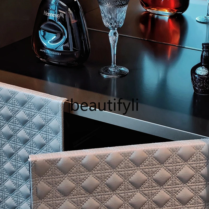 Итальянский светлый роскошный шкаф с входной дверью современный простой