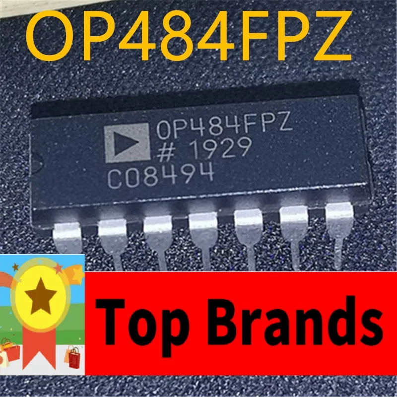 

New and original 10pieces OP484FPZ OP484 DIP14 IC chipset Originally