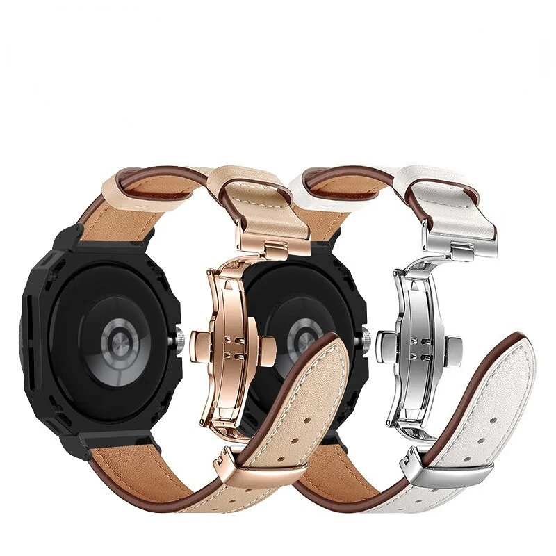 Genuine leather Strap For Huawei Watch GT Cyber Correa Bracelet Replacement Wristband Adjustable Sports watchband Accessories